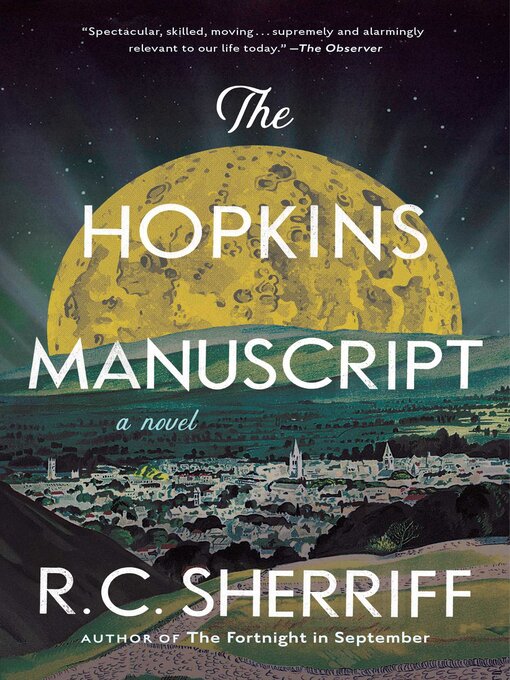 Title details for The Hopkins Manuscript by R.C. Sherriff - Wait list